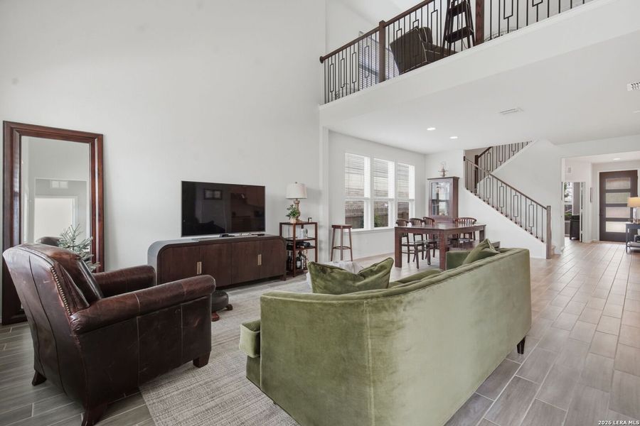 Furnished interior view inside a new home in Bison Ridge, San Antonio (Image 32).