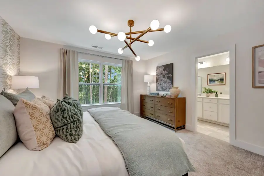 Furnished interior view inside a new home in Keller Pointe, Sanford (Image 8).