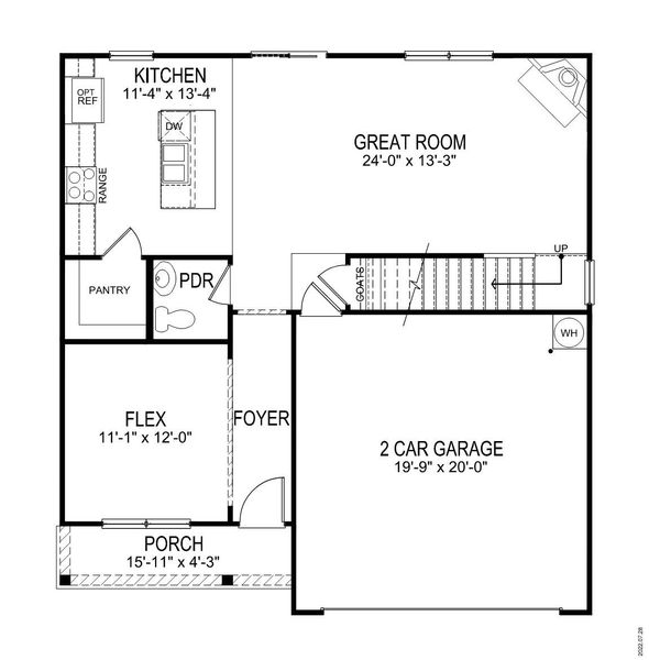 2D floor plan layout of this home in Sage Grove, Lyman, SC (Image 5). 2D floor plan layout of this home in Sage Grove, Lyman, SC (Image 5).