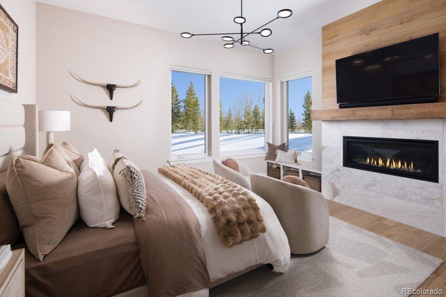 Furnished interior view inside a new home in , Winter Park (Image 16).