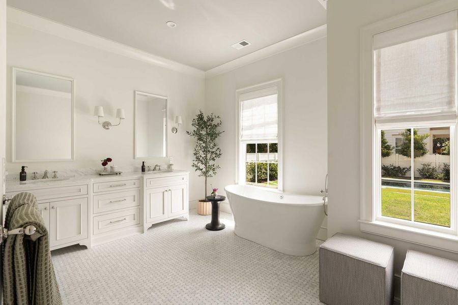 Furnished interior view inside a new home in , Mount Pleasant (Image 43).