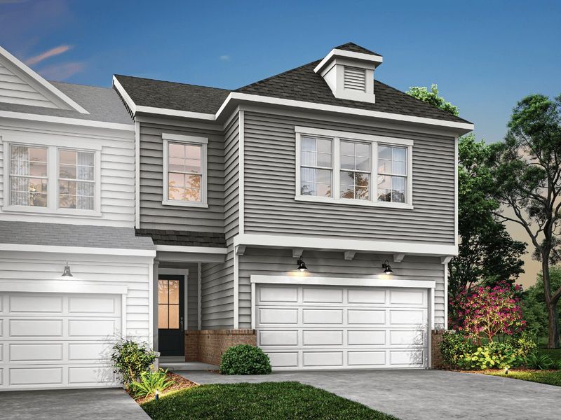 Representative exterior photo of a completed home built from the Mayes by Tri Pointe Homes in Millstone, Cramerton, NC (Image 23). Representative exterior photo of a completed home built from the Mayes by Tri Pointe Homes in Millstone, Cramerton, NC (Image 23).