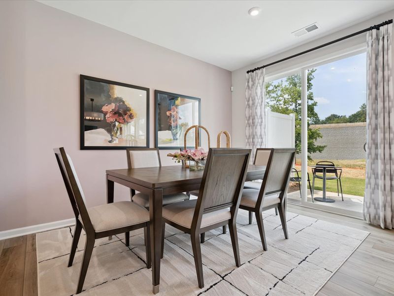 Representative furnished interior of a home built from the Catawba by Tri Pointe Homes in Millstone, Cramerton (Image 15).