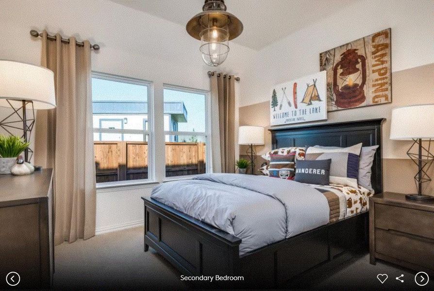 Photo of Pulte model home with same floor plan, not of actual home listed. Photo of Pulte model home with same floor plan, not of actual home listed.