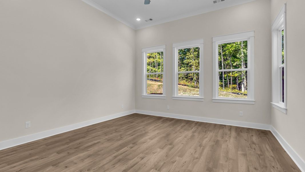 Furnished interior view inside a new home in Brush Creek, Fairview (Image 21). Furnished interior view inside a new home in Brush Creek, Fairview (Image 21).