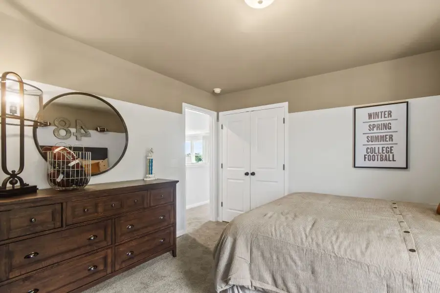 Furnished interior view inside a new home in Bridgeport Single Family Homes, Greenville (Image 38).