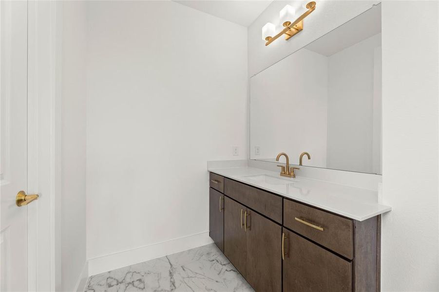 Furnished interior view inside a new home in Treeline, Justin (Image 9).