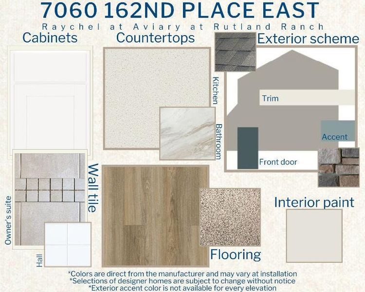 Raychel - Colors for this home