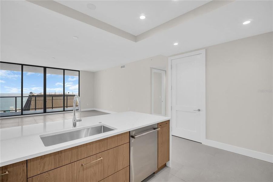 Furnished interior view inside a new home in , St. Petersburg (Image 7).