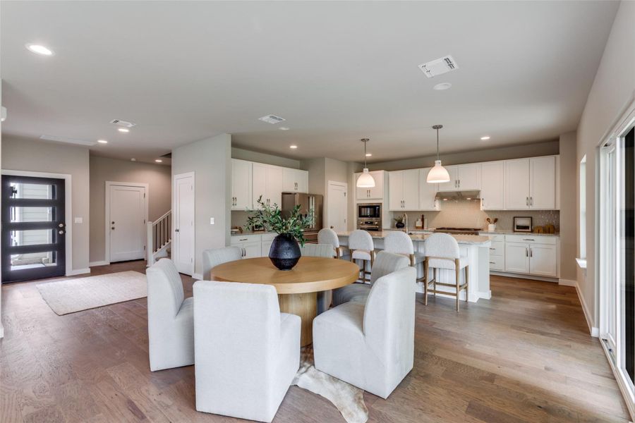 Furnished interior view inside a new home in , Austin (Image 33).