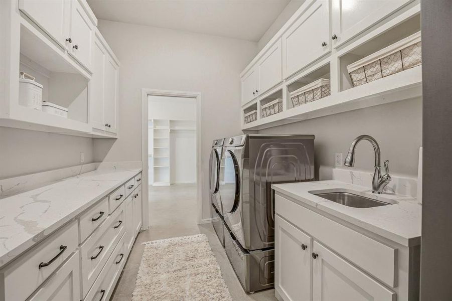 Furnished interior view inside a new home in , Bluff Dale (Image 14).