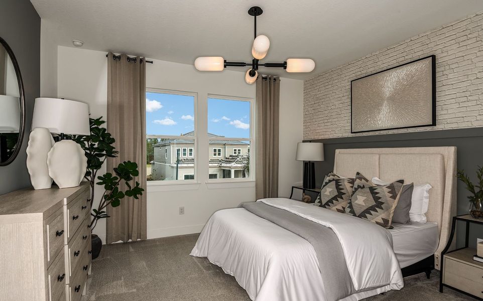 Furnished interior view inside a new home in Two Rivers, Zephyrhills (Image 5).