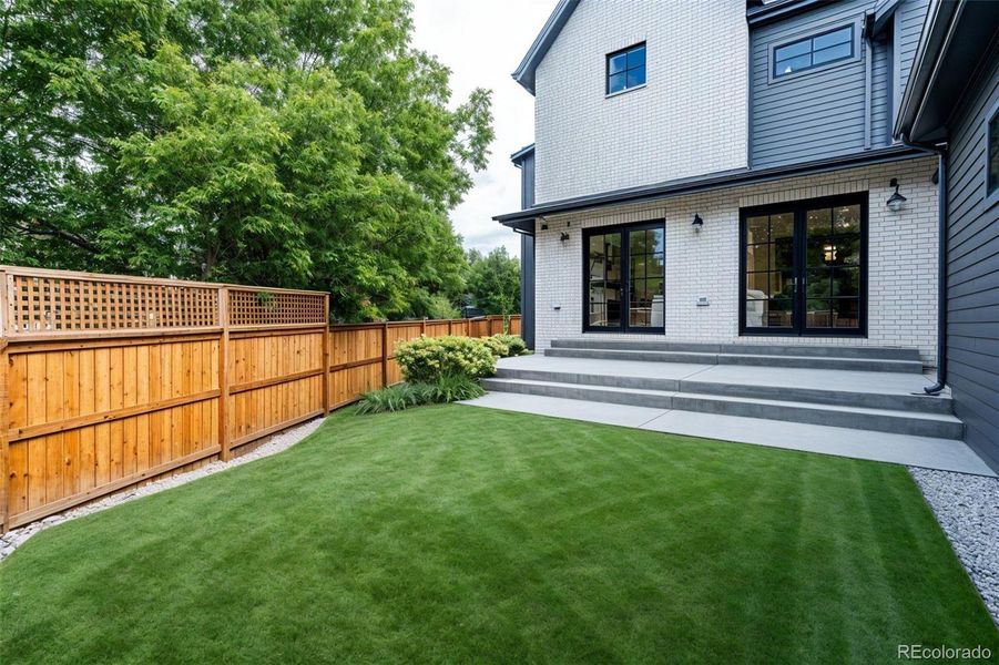 Exterior details and patio area of a home in , Denver (Image 3).