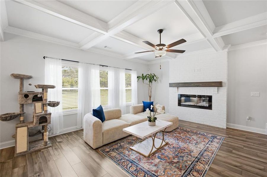 Furnished interior view inside a new home in Westgate Estates, Loganville (Image 33).