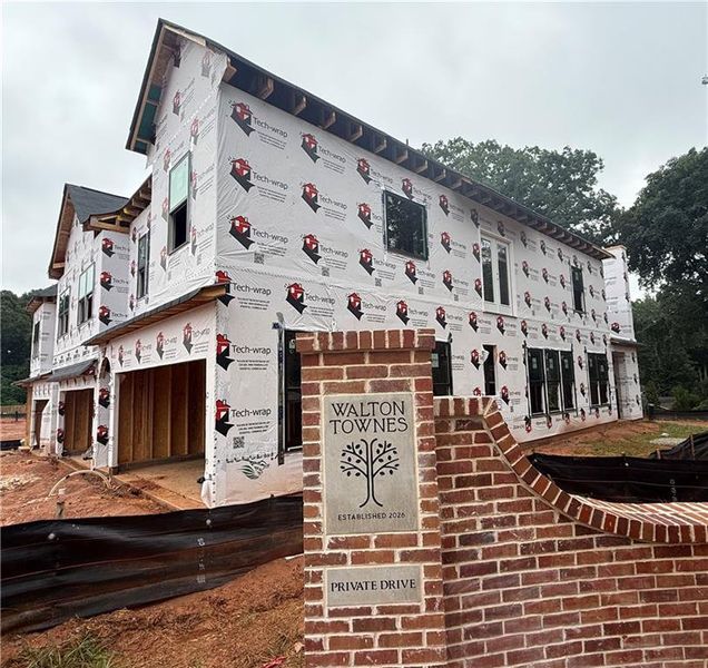 In-progress construction of a new home in , Tucker, GA (Image 6). In-progress construction of a new home in , Tucker, GA (Image 6).