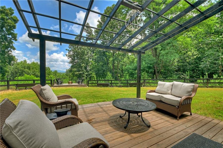 Exterior details and patio area of a home in , Ellijay (Image 46). Exterior details and patio area of a home in , Ellijay (Image 46).