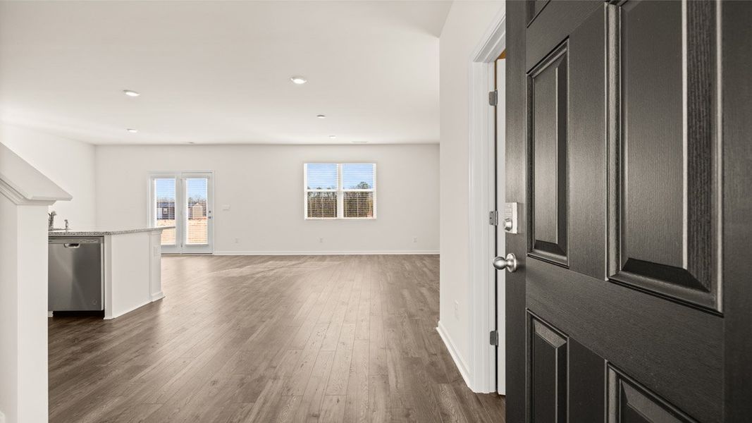 Representative unfurnished interior of a home built from the Aisle by D.R. Horton in Shoal Creek, Hampton (Image 8).