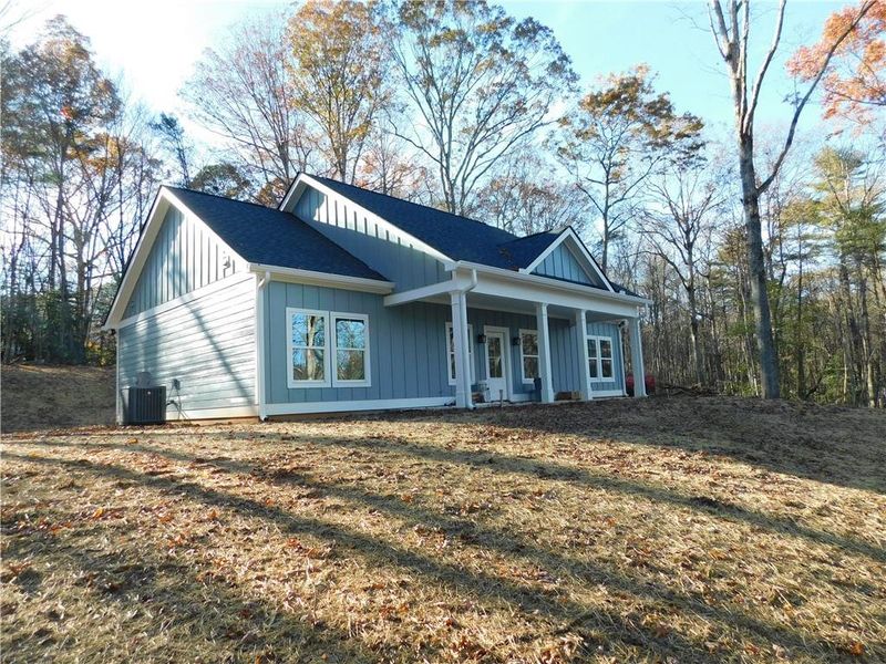 Exterior details and patio area of a home in , Dahlonega (Image 12).