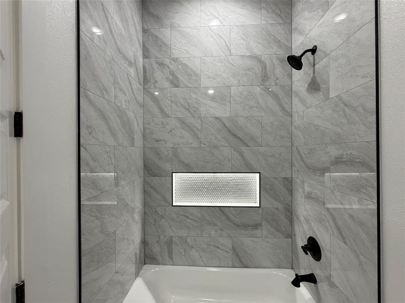 Close-up of interior finishes inside a home in , Dallas (Image 13).