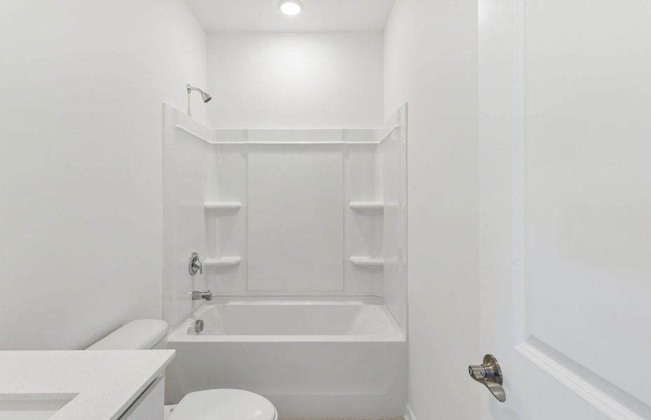 Furnished interior view inside a new home in Highlands of Carter's Station, Columbia (Image 8). Furnished interior view inside a new home in Highlands of Carter's Station, Columbia (Image 8).