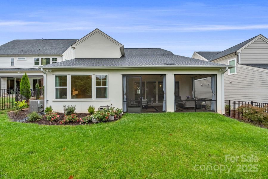 Exterior details and patio area of a home in , Huntersville (Image 4).