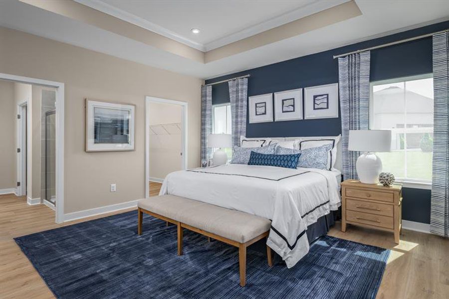 Representative furnished interior of a home built from the Cumberland by Ryan Homes in The Retreat at Bridle Creek, White House (Image 11). Representative furnished interior of a home built from the Cumberland by Ryan Homes in The Retreat at Bridle Creek, White House (Image 11).