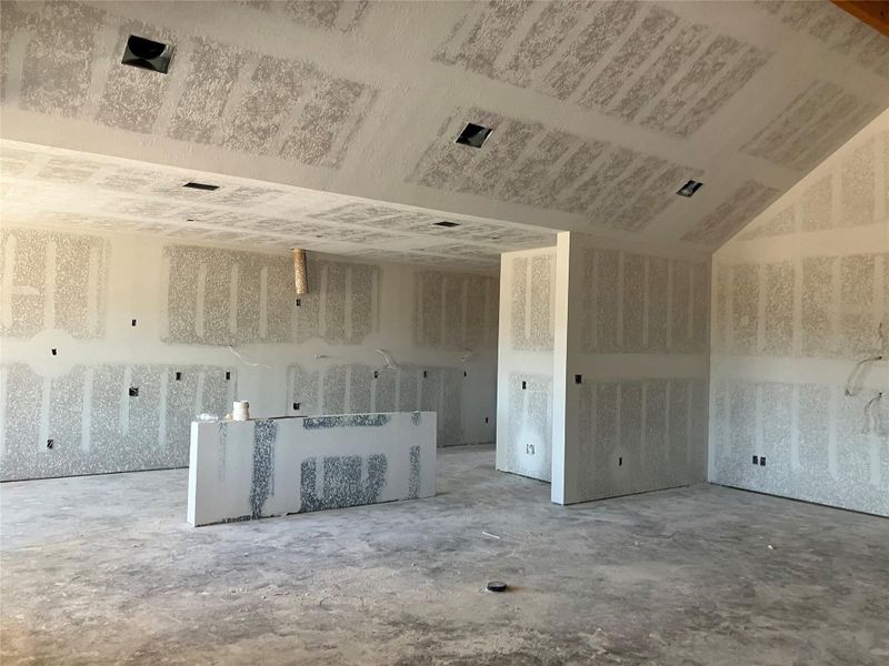 In-progress construction of a new home in , College Station, TX (Image 5).