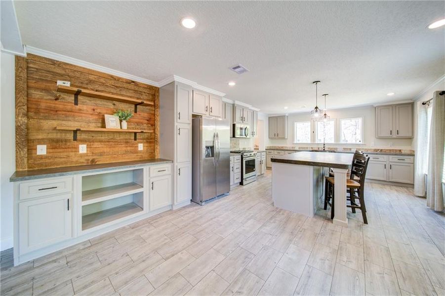 Furnished interior view inside a new home in , Blue Ridge (Image 6).