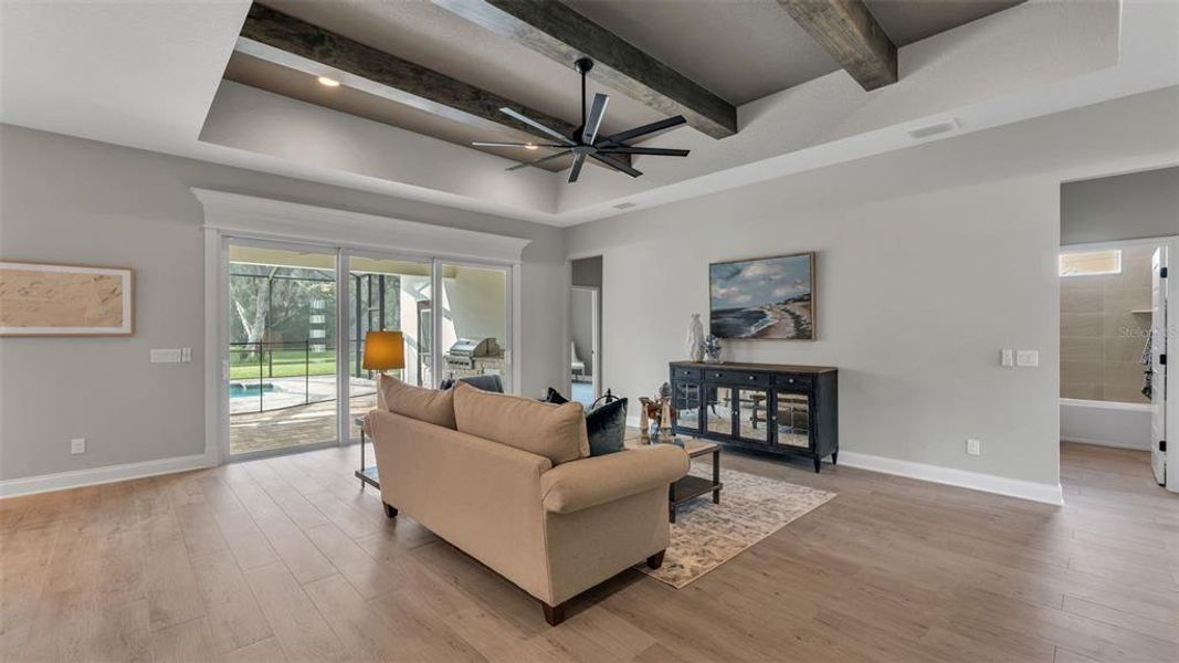 Furnished interior view inside a new home in , Lakeland (Image 44).