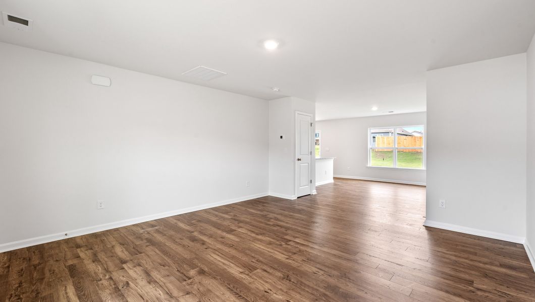 Representative unfurnished interior of a home built from the BRANDON by D.R. Horton in Cloverdale Hills, Piedmont (Image 18).