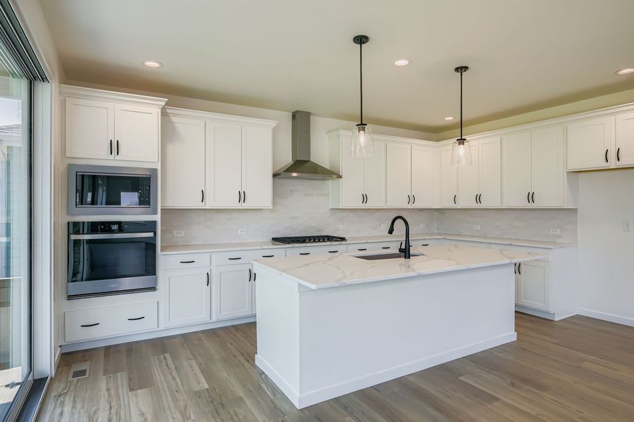 Furnished interior view inside a new home in Sterling Ranch 50s, Colorado Springs (Image 8).