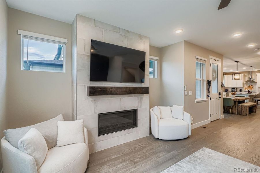 Furnished interior view inside a new home in , Denver (Image 9).