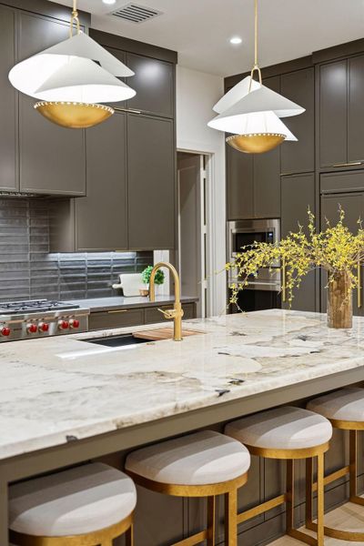 Furnished interior view inside a new home in , Houston (Image 18).