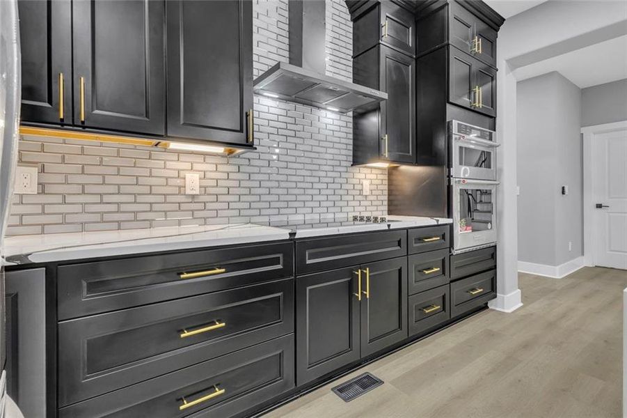 Furnished interior view inside a new home in , Fairburn (Image 9).