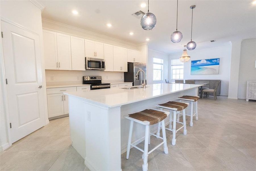 Furnished interior view inside a new home in , Punta Gorda (Image 11). Furnished interior view inside a new home in , Punta Gorda (Image 11).