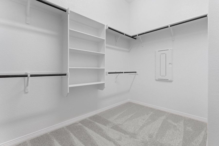 Walk-in closet in Primary Bedroom