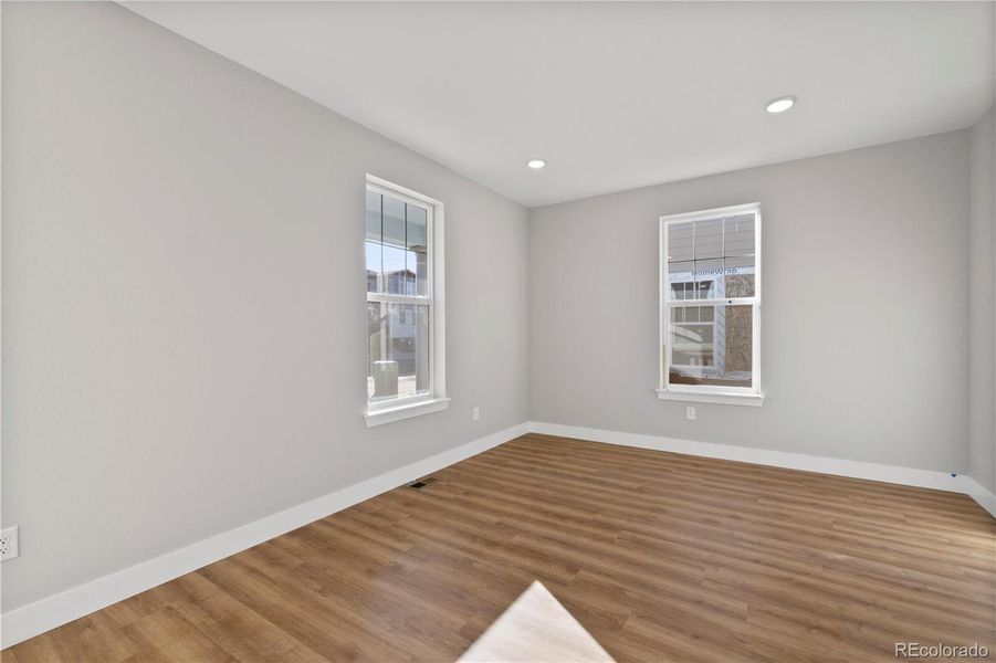 Spacious, unfurnished interior of a new home in Windler Single Family Homes, Aurora (Image 14). Spacious, unfurnished interior of a new home in Windler Single Family Homes, Aurora (Image 14).