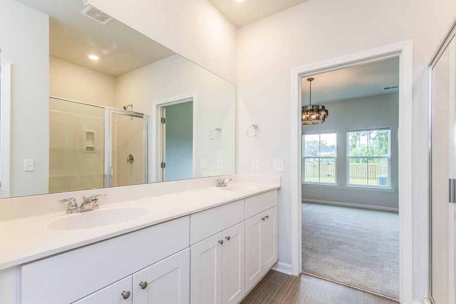 Furnished interior view inside a new home in Heron's Walk at Summers Corner, Summerville (Image 7).