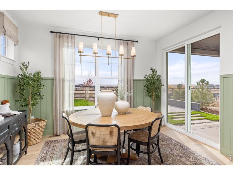 Furnished interior view inside a new home in Barefoot Lakes, Firestone (Image 4).