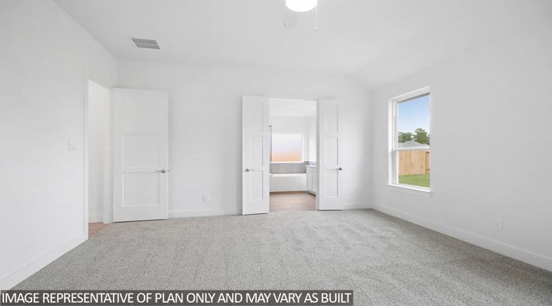 Spacious, unfurnished interior of a new home in Hills of Westlake, Conroe (Image 21).