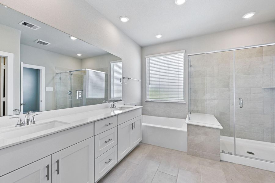 Photo is not of the actual home, but is an inspirational photo of builder’s model home and may depict options, furnishings, and/or decorator features that are not included