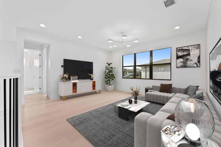 Furnished interior view inside a new home in , Boca Raton (Image 44). Furnished interior view inside a new home in , Boca Raton (Image 44).