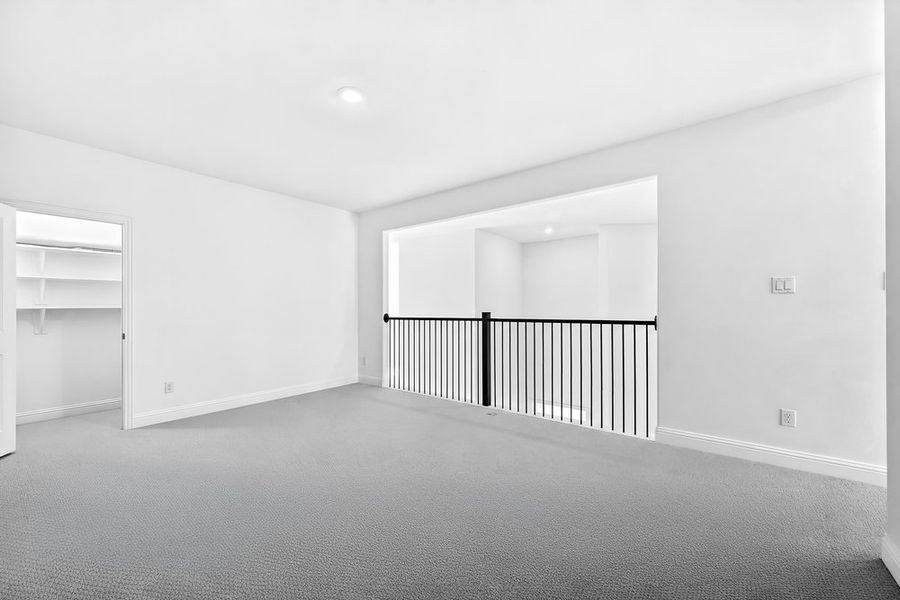 Spacious, unfurnished interior of a new home in The Ranch at Uptown Celina, Celina (Image 27).
