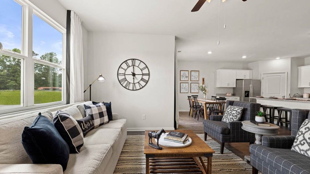 Representative furnished interior of a home built from the Plan by D.R. Horton in Wrenfield at Chanticleer, North Augusta (Image 39). Representative furnished interior of a home built from the Plan by D.R. Horton in Wrenfield at Chanticleer, North Augusta (Image 39).