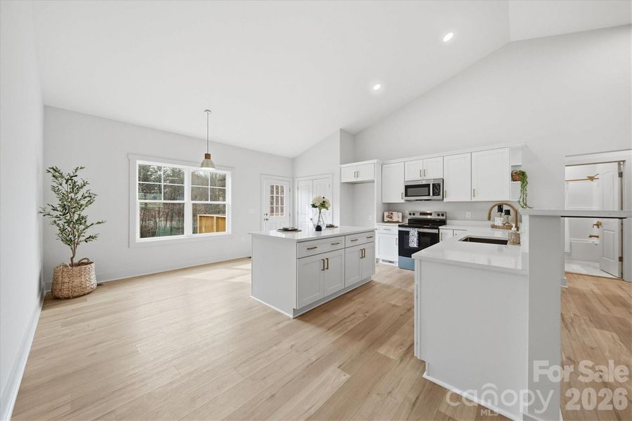 Furnished interior view inside a new home in , Taylorsville (Image 19).