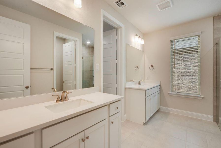 Furnished interior view inside a new home in Sutton Fields, Celina (Image 14).