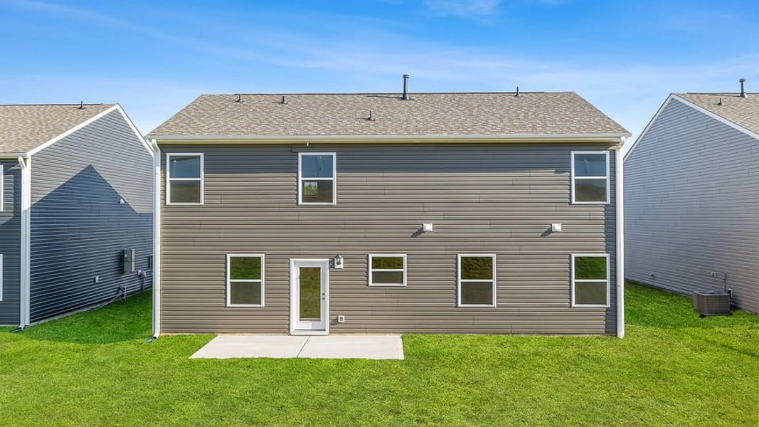 Exterior details and patio area of a home in Baxter Village, Boiling Springs (Image 21).