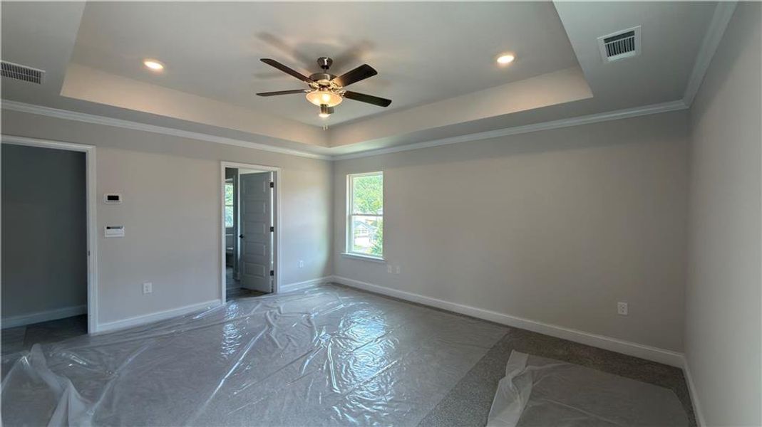 Spacious, unfurnished interior of a new home in Habersham Meadows, Demorest (Image 19).