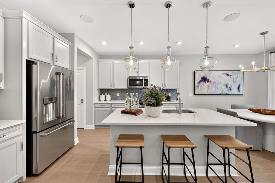Furnished interior view inside a new home in Southbridge, Fort Mill (Image 10).