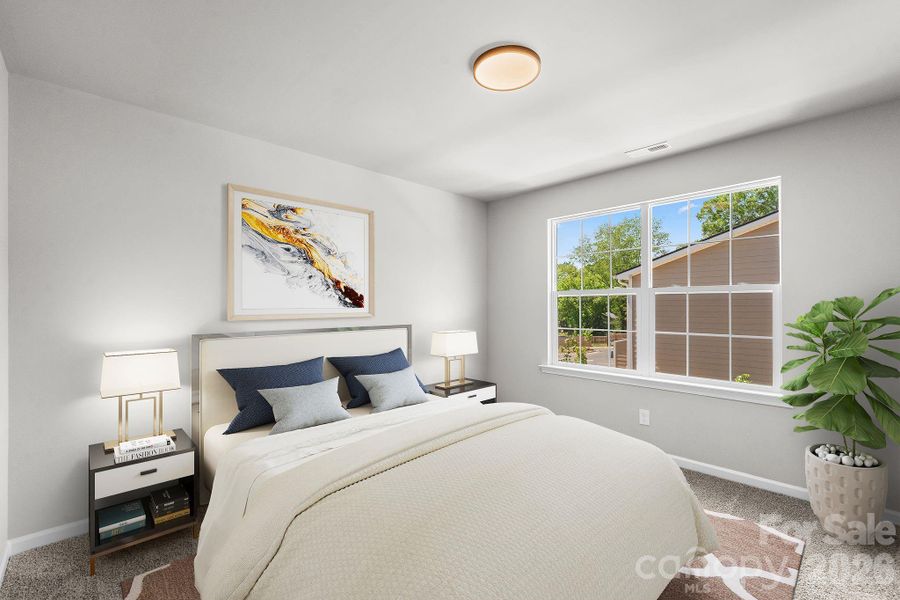 Furnished interior view inside a new home in , Concord (Image 5).